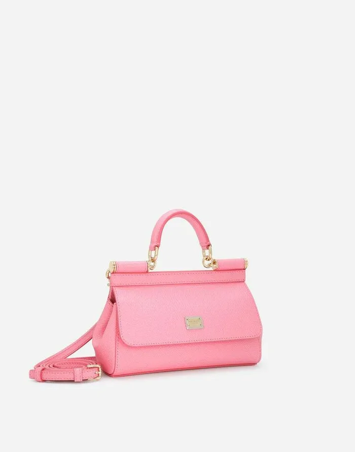 Dolce and Gabbana Sicily Women Small Sicily Handbag Pink