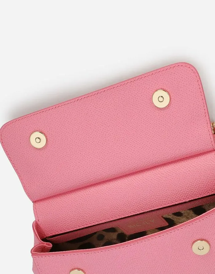 Dolce and Gabbana Sicily Women Small Sicily Handbag Pink