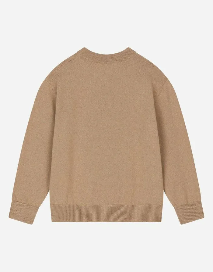 Dolce and Gabbana Sweaters Children Wool Jacquard Sweater With Intarsia And Embroidery Multicolor Dolce and Gabbana Sweaters Children Wool Jacquard Sweater With Intarsia And Embroidery Multicolor