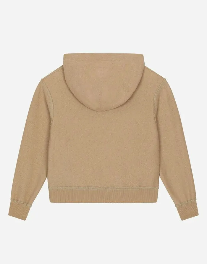 Dolce and Gabbana TShirts And Sweatshirts Children Hoodie With Coin Print Beige Dolce and Gabbana TShirts And Sweatshirts Children Hoodie With Coin Print Beige