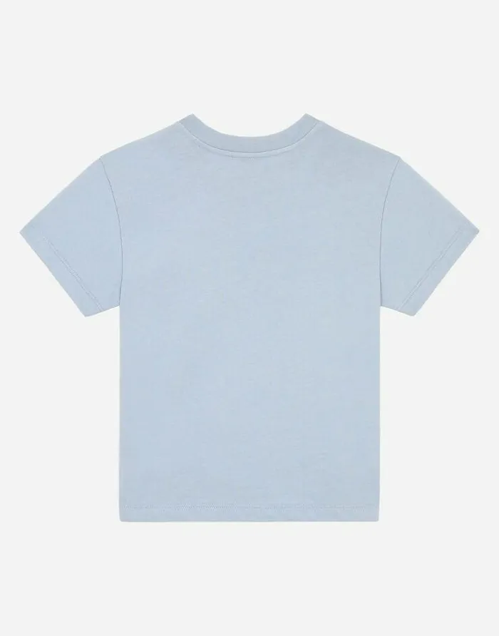 Dolce and Gabbana TShirts And Sweatshirts Children Jersey Tshirt With Logo Tag Azure Dolce and Gabbana TShirts And Sweatshirts Children Jersey Tshirt With Logo Tag Azure
