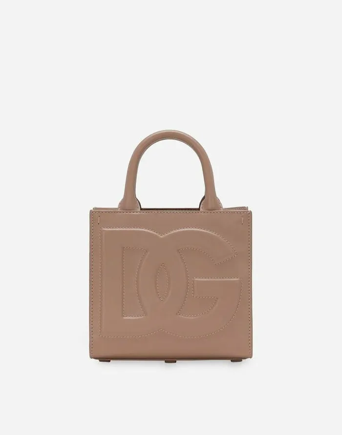 Dolce and Gabbana Totes Women DG Daily Mini Shopper Pale Pink