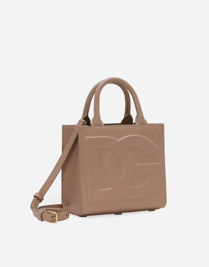 Dolce and Gabbana Totes Women DG Daily Mini Shopper Pale Pink