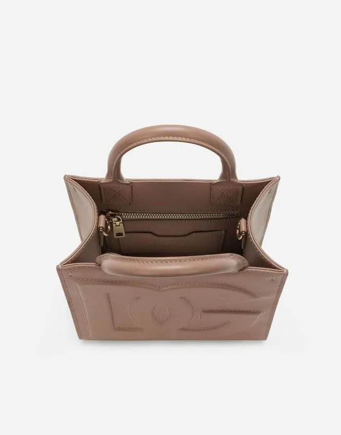 Dolce and Gabbana Totes Women DG Daily Mini Shopper Pale Pink