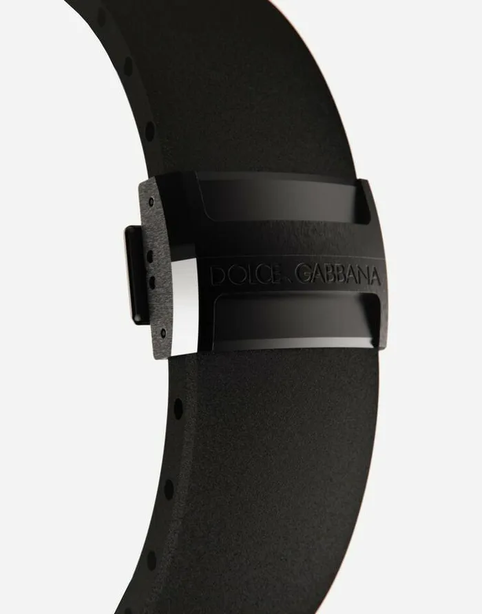 Dolce and Gabbana Watches Men DS5 Watch In Steel With Pvd Coating Black Dolce and Gabbana Watches Men DS5 Watch In Steel With Pvd Coating Black