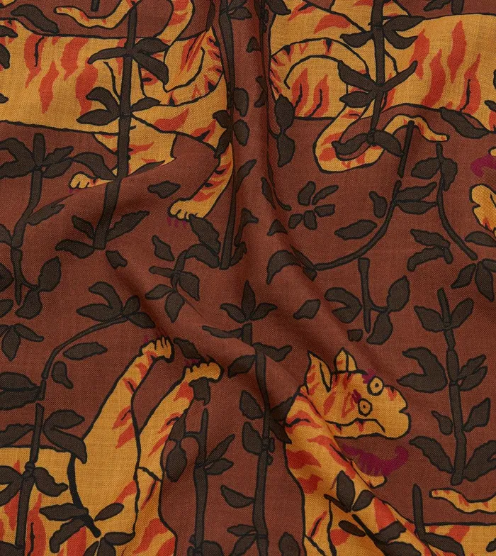 Drake039s ALD Drake039s Brown Graphic Bandana 8211 Accessories