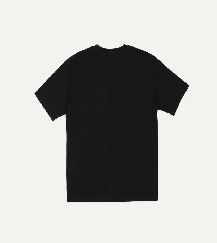 Drake039s Black Cotton Crew Neck Hiking TShirt 8211 Clothing
