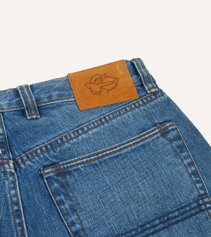 Drake039s Custom Wash 142oz Japanese Selvedge Denim FivePocket Jeans 8211 Clothing