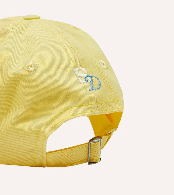 Drake039s Drake039s By Sebago Yellow Hook Cotton Twill Baseball Cap 8211 Accessories