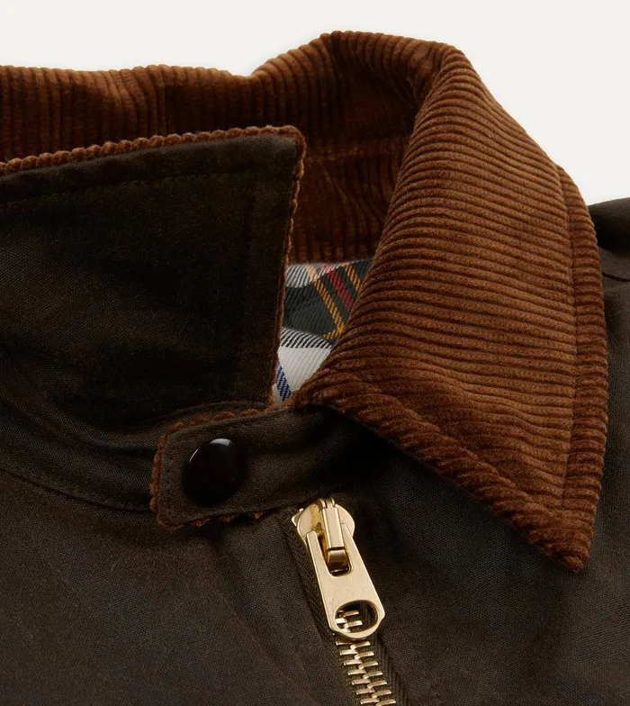 Drake039s Olive Waxed Long Coverall Jacket 8211 Clothing