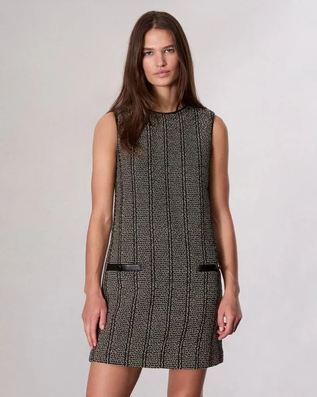 Dresses and Skirts Women Rag and Bone Frances Tweed Mini Dress Black Multi
