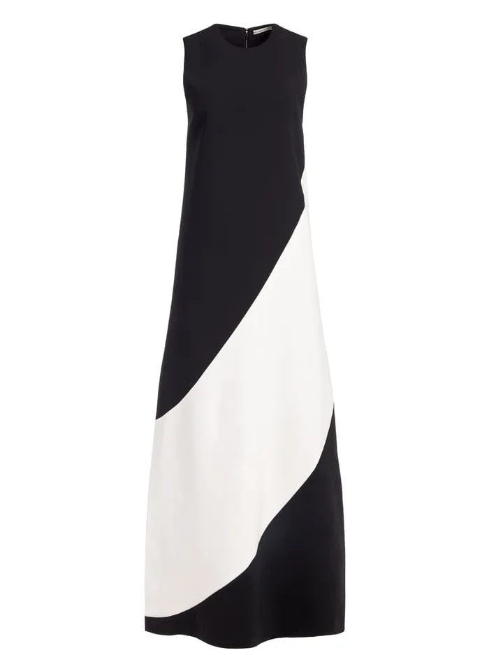 Dresses Women Alice Olivia Kate Maxi Dress Blackoff White