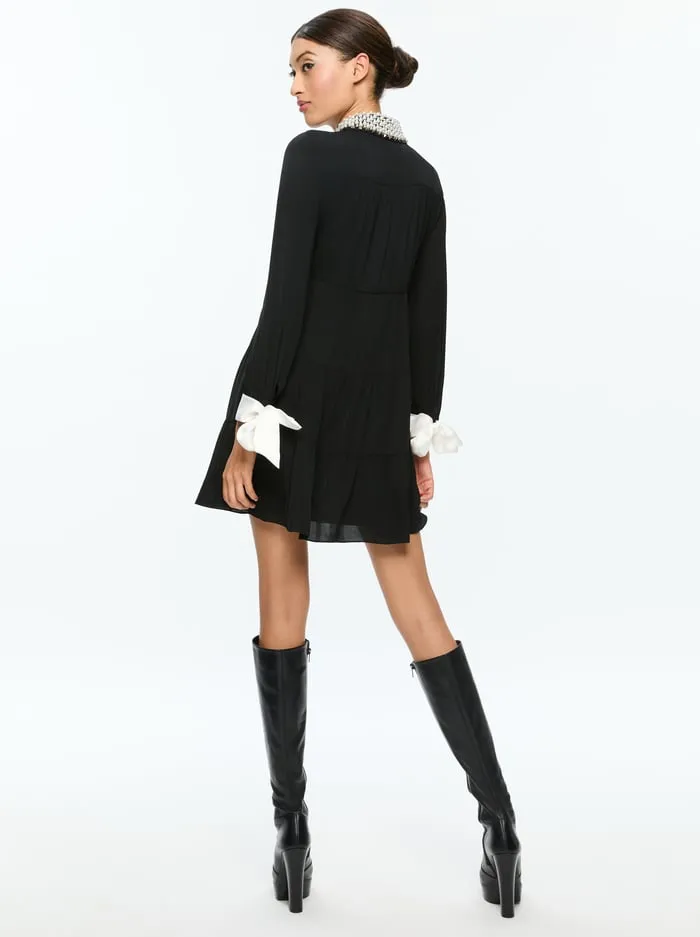 Dresses Women Alice Olivia Meeko Mini Dress Black