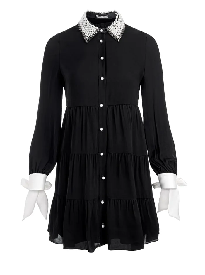 Dresses Women Alice Olivia Meeko Mini Dress Black
