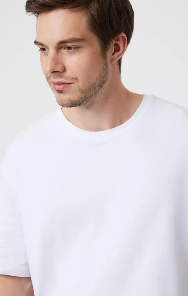 Drop Shoulder TShirt In White Men Mavi Jeans TShirts Drop Shoulder TShirt In White Men Mavi Jeans TShirts
