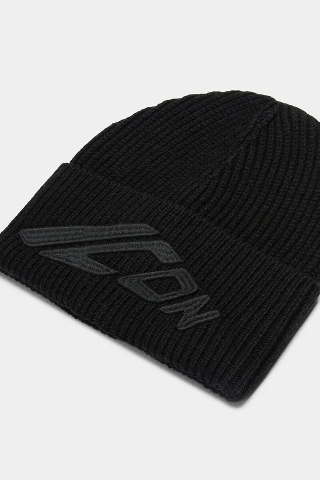 Dsquared2 Accessories D2 Icon New Generation Junior Beanie Black 8211 Kids