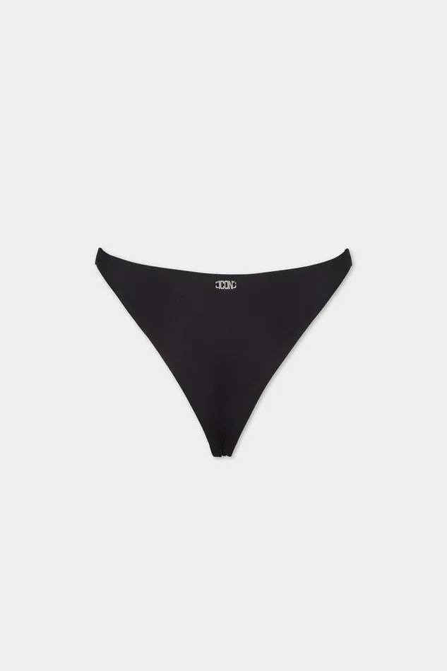 Dsquared2 Beachwear Icon Clubbing Bikini Brief Black 8211 Women