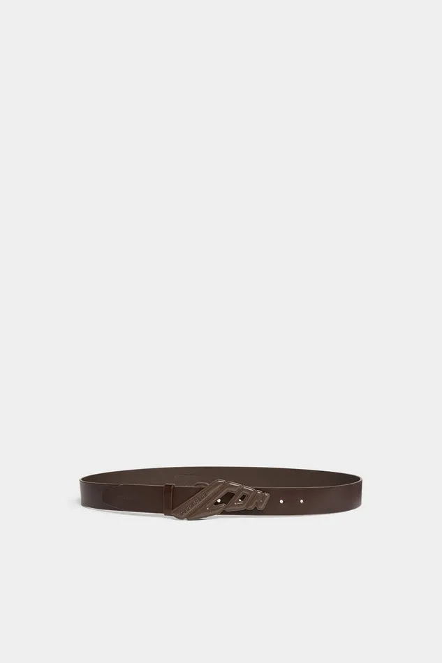 Dsquared2 Belts Icon New Generation Plaque Belt Chocolate 8211 Men