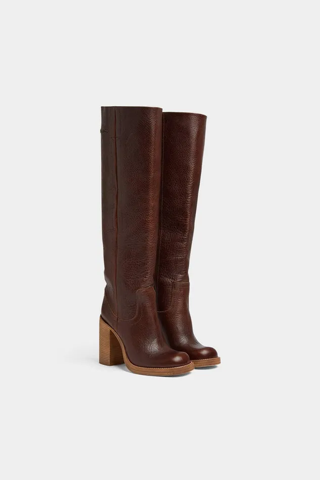 Dsquared2 Boots Canadian Girl Heeled Boots Brown 8211 Women