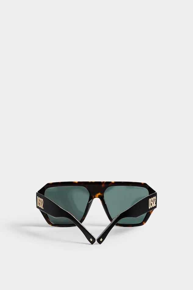 Dsquared2 Eyewear Hype Havana Pattern Sunglasses Brown 8211 MenWomen