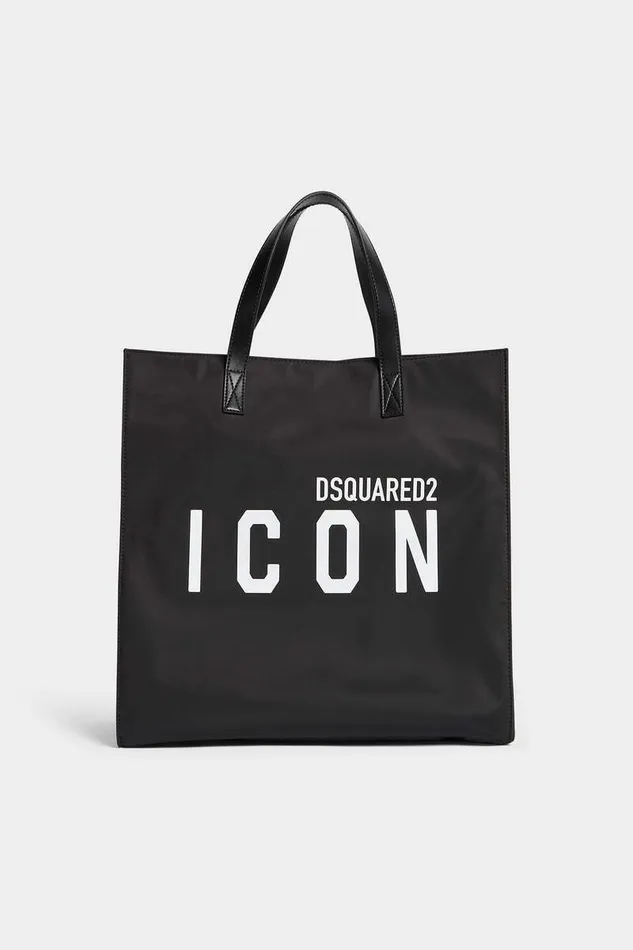 Dsquared2 Handbags Be Icon Shopping Bag Black 8211 Men