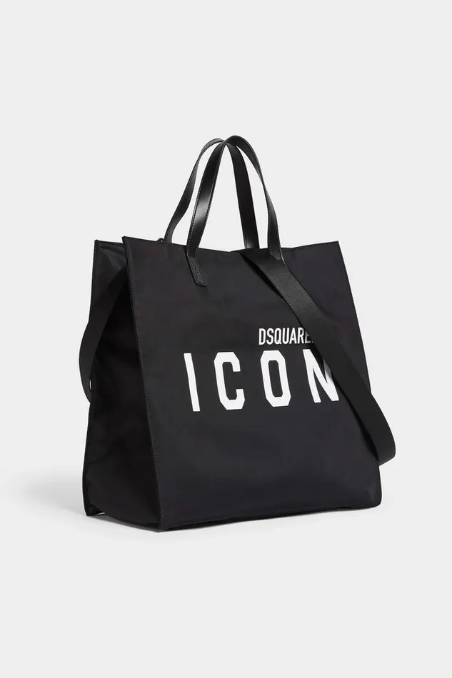 Dsquared2 Handbags Be Icon Shopping Bag Black 8211 Men