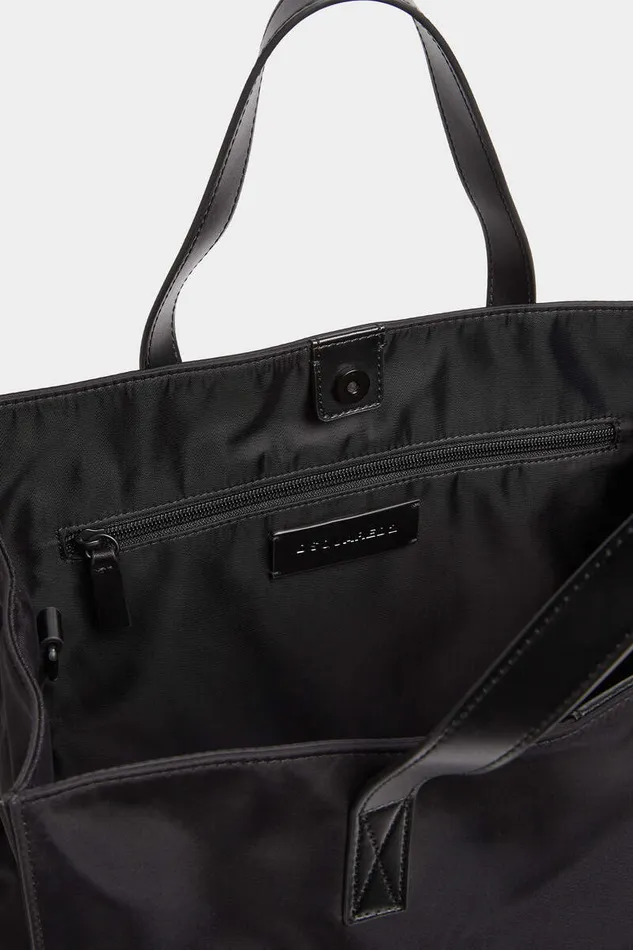Dsquared2 Handbags Be Icon Shopping Bag Black 8211 Men