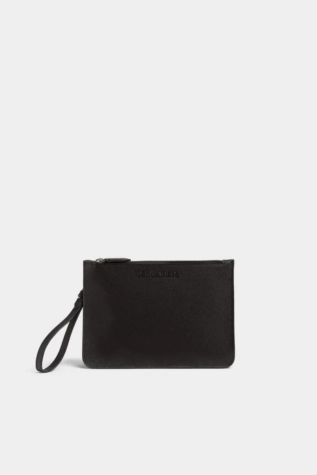 Dsquared2 Handbags Classic Evening Small Clutch Black 8211 Men