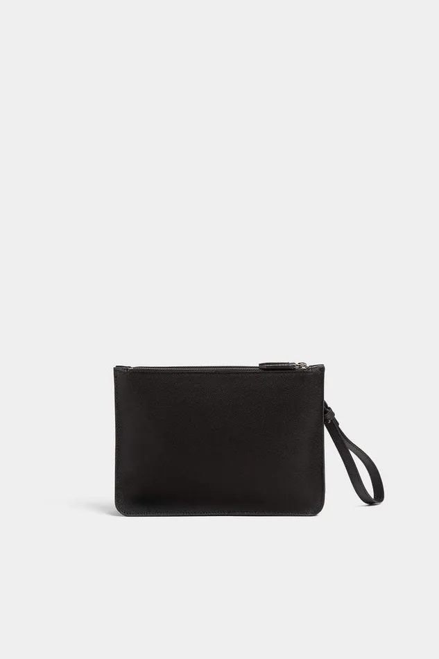 Dsquared2 Handbags Classic Evening Small Clutch Black 8211 Men