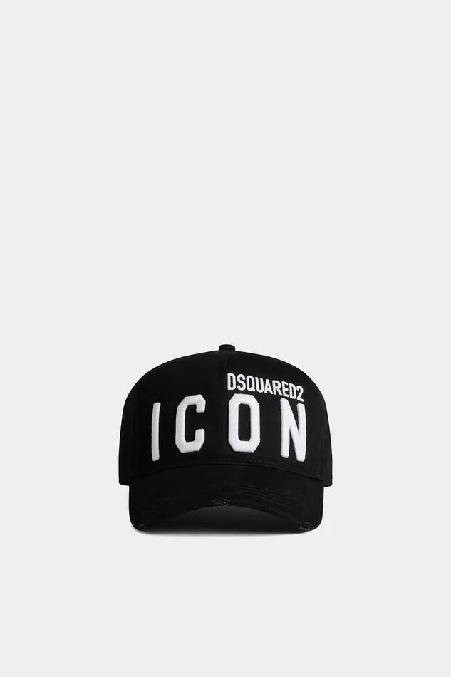 Dsquared2 Headwear Icon Baseball Cap Blackwhite 8211 MenWomen