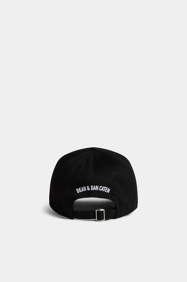 Dsquared2 Headwear Icon Baseball Cap Blackwhite 8211 MenWomen