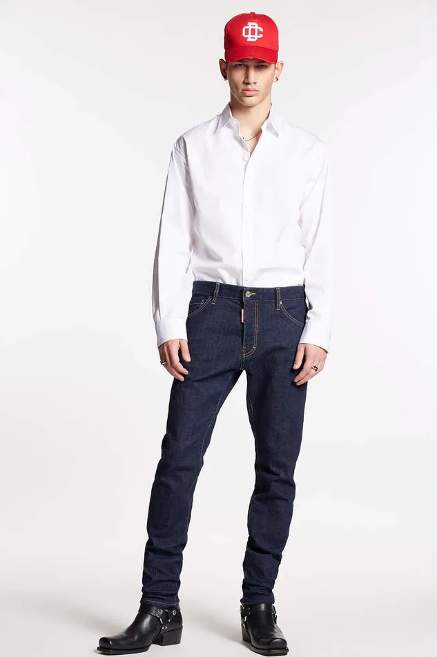 Dsquared2 Jeans Dark Rinse Wash Cool Guy Jeans Blue 8211 Men