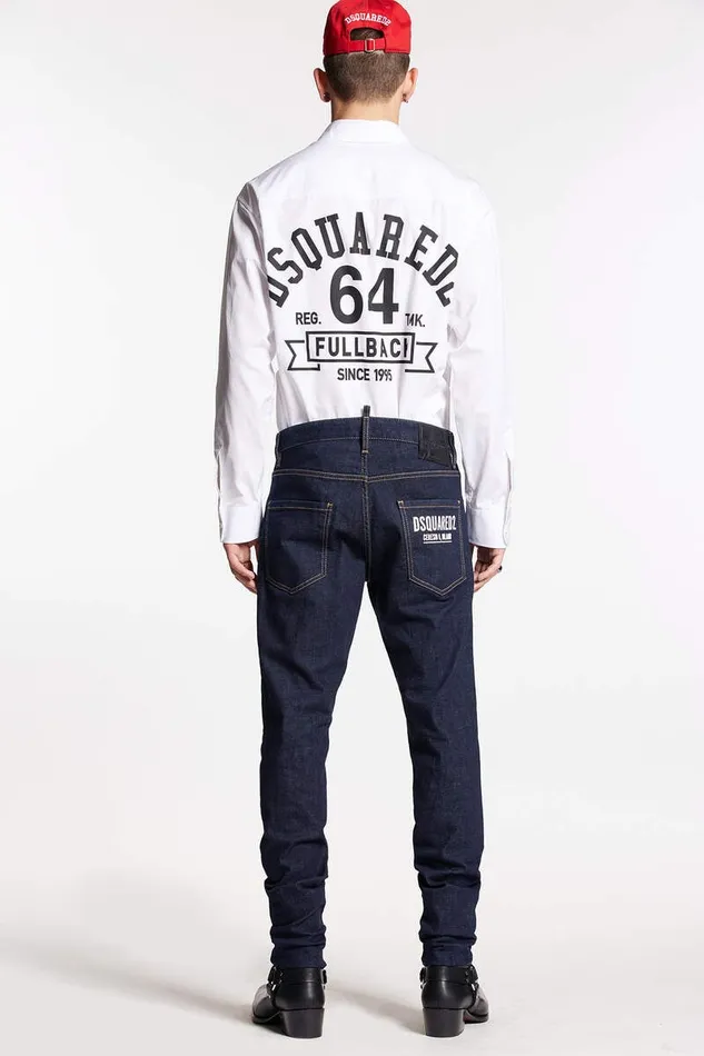 Dsquared2 Jeans Dark Rinse Wash Cool Guy Jeans Blue 8211 Men