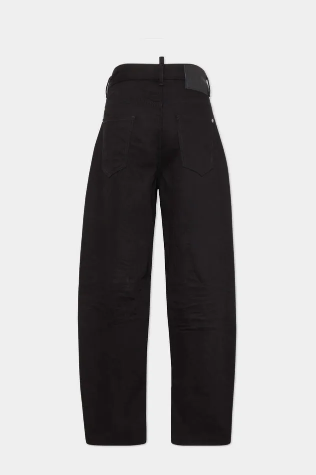 Dsquared2 Jeans Icon Black Bull Wash Slouchy Jean 8211 Women