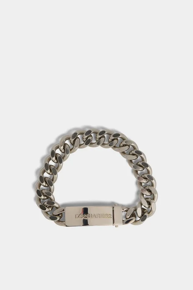 Dsquared2 Jewellery Chained2 Bracelet Silver 8211 Men