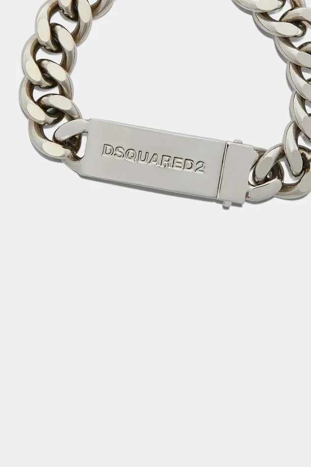 Dsquared2 Jewellery Chained2 Bracelet Silver 8211 Men
