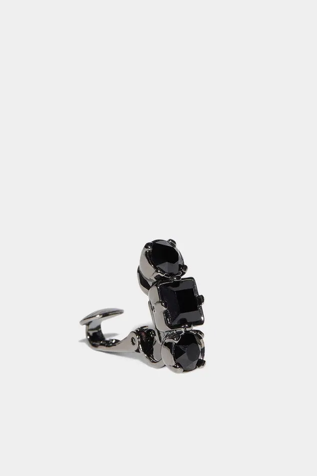 Dsquared2 Jewellery D2 Classic Earring Black 8211 MenWomen