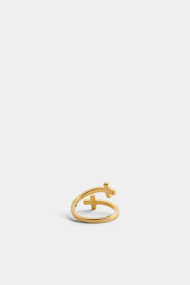 Dsquared2 Jewellery Jesus Ring Gold 8211 Men