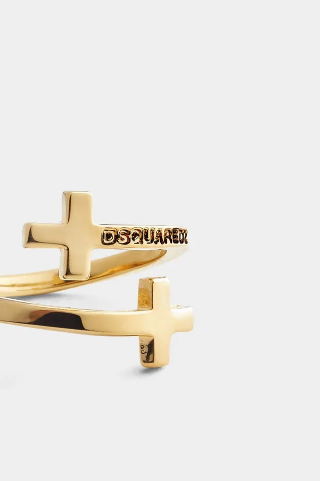 Dsquared2 Jewellery Jesus Ring Gold 8211 Men