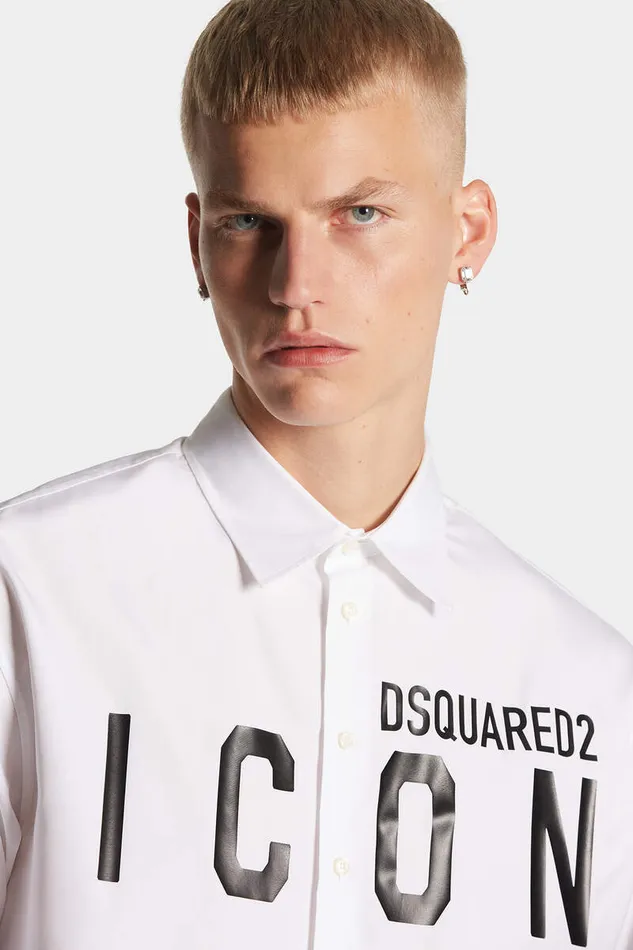 Dsquared2 Shirts Be Icon Drop Shirt White 8211 Men
