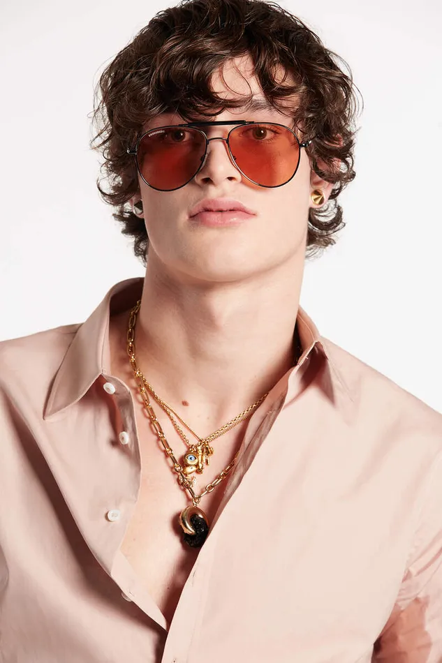 Dsquared2 Shirts Drop Shoulder Shirt Light Pink 8211 Men