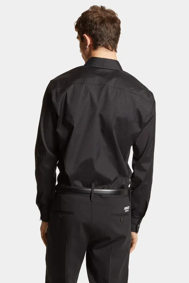 Dsquared2 Shirts Mini D2 Relaxed Shirt Black 8211 Men