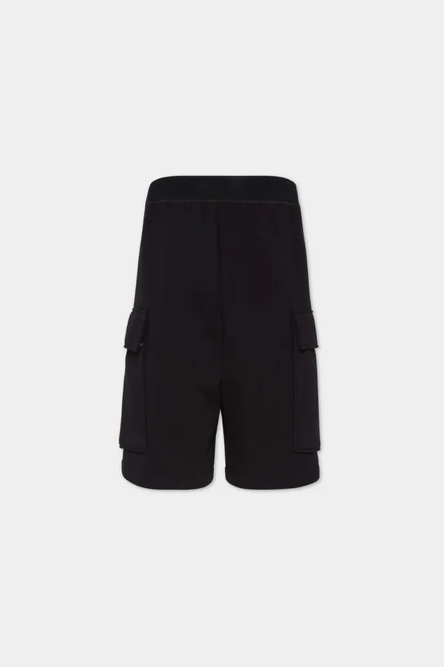 Dsquared2 Shorts Icon New Generation Balloon Cargo Shorts Black 8211 Men