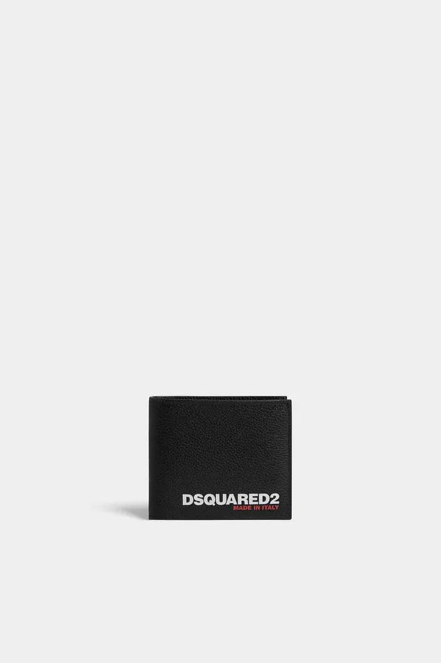 Dsquared2 Small Leather Goods Bob Wallet Black 8211 Men