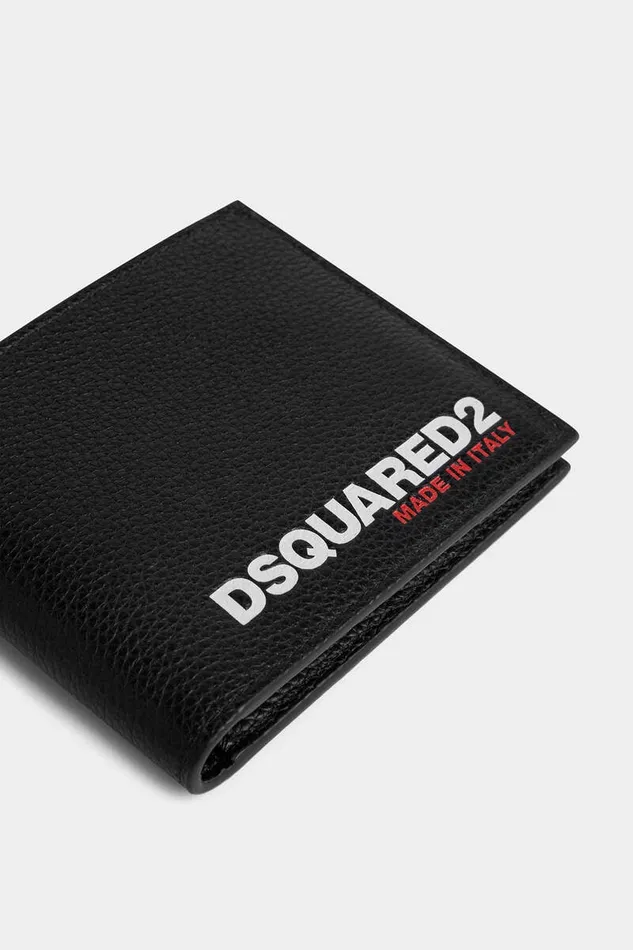 Dsquared2 Small Leather Goods Bob Wallet Black 8211 Men