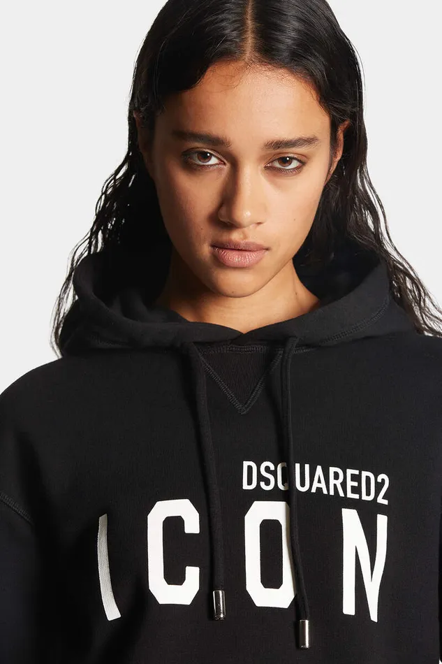 Dsquared2 Sweatshirts Be Icon Cool Sweatshirt Bwhite 8211 Women