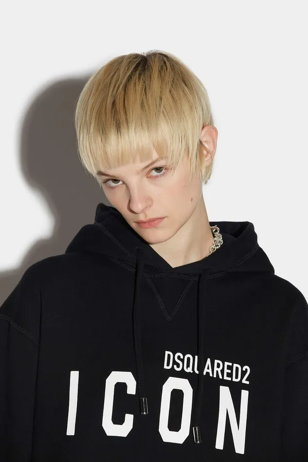 Dsquared2 Sweatshirts Be Icon Cool Sweatshirt Bwhite 8211 Women