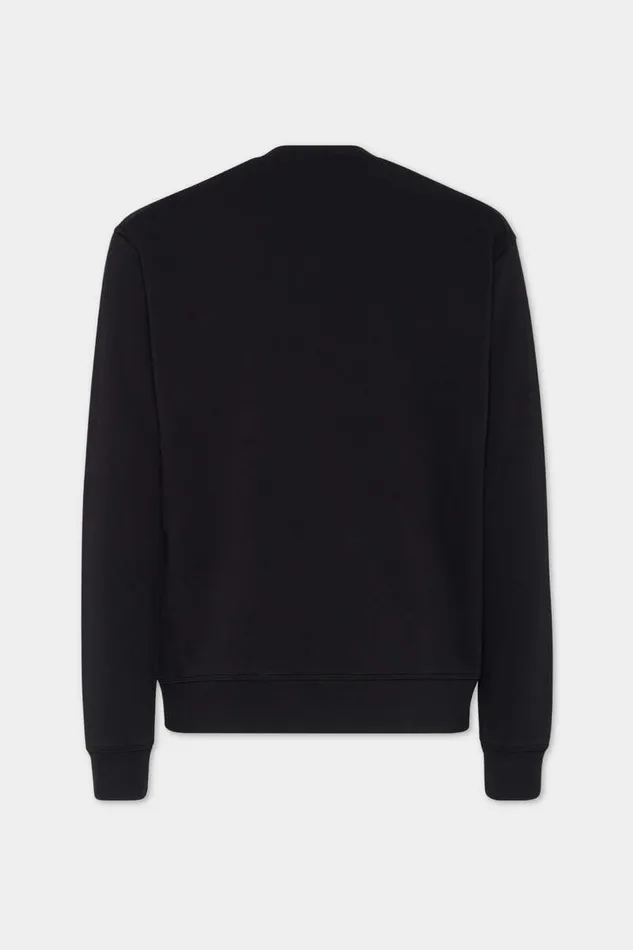 Dsquared2 Sweatshirts Cool Fit Milano Sweatshirt Black 8211 Men