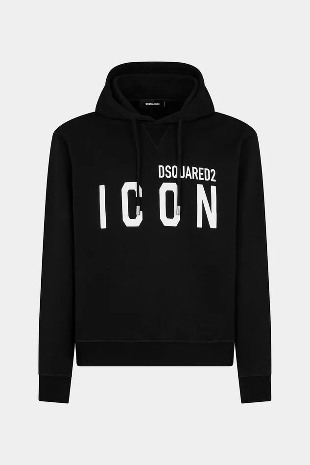 Dsquared2 Sweatshirts Icon Cool Fit Hoodie Black 8211 Men