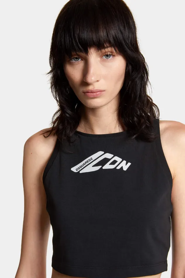 Dsquared2 Tops and TShirts Icon New Generation Tank Top Black 8211 Women